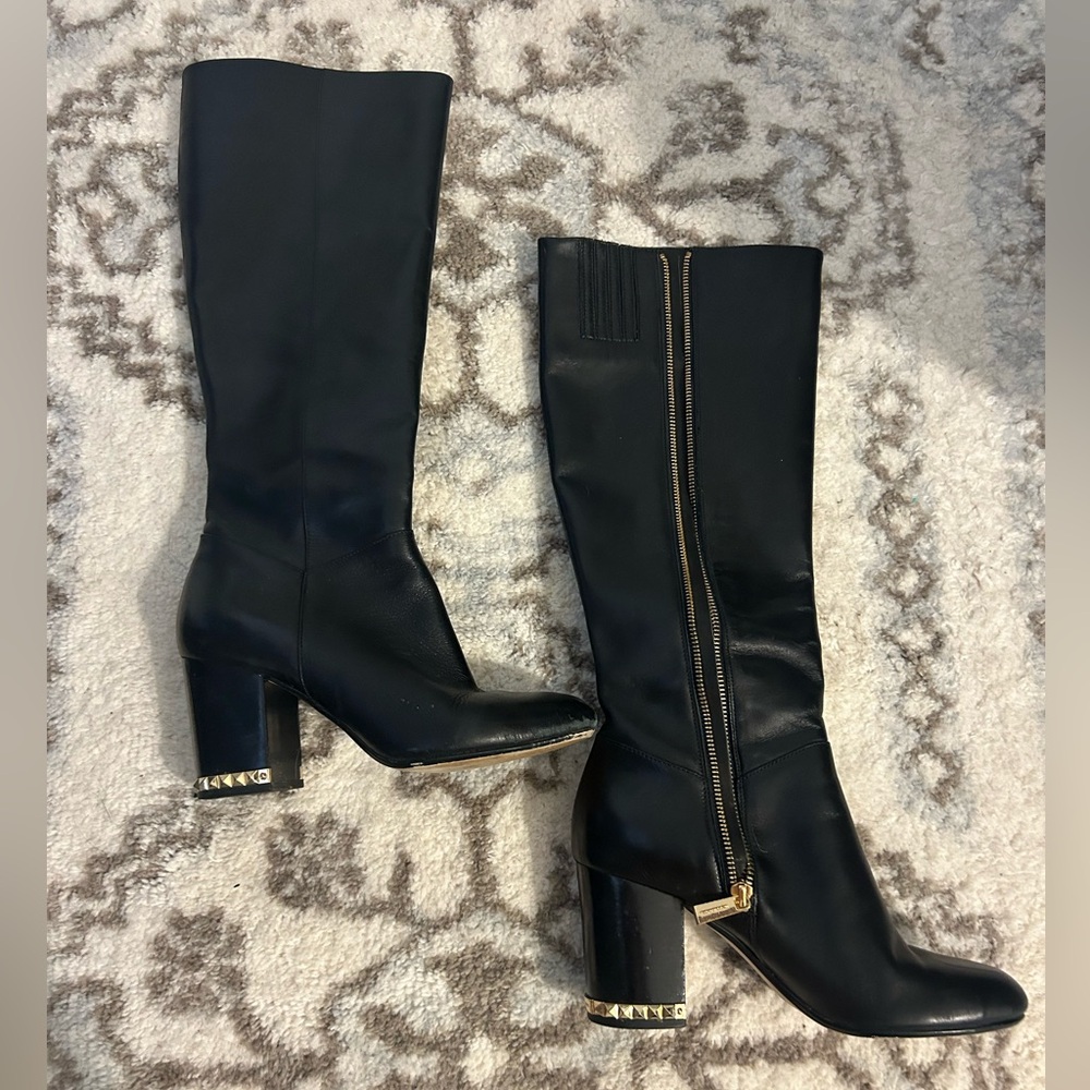 Michael Kors tall black boots